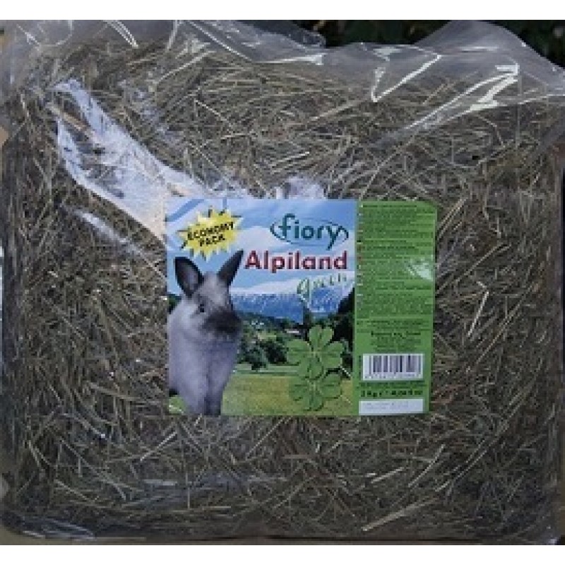 Купить FIORY сено Альпийское Alpiland Green с люцерной 2 кг Fiory в Калиниграде с доставкой (фото)