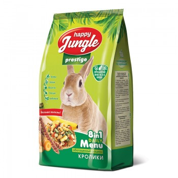 Happy Jungle Prestige Улучшенный корм для кроликов, 500 г