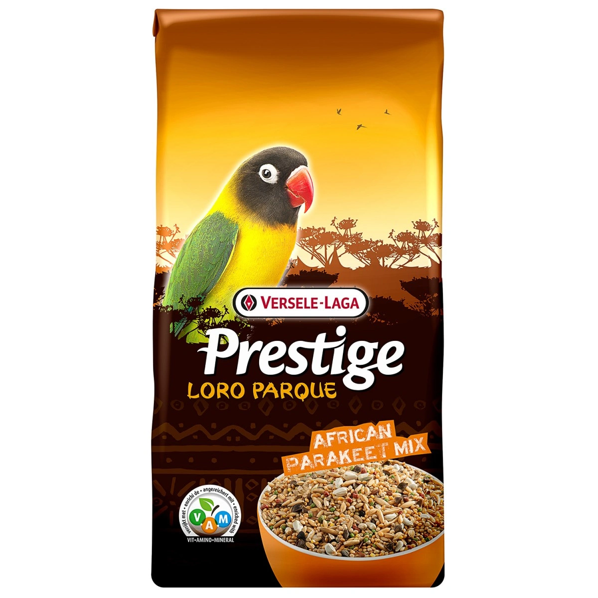 VERSELE-LAGA корм для средних попугаев Prestige PREMIUM African Parakeet  Loro Parque Mix 20 кг