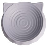 Купить КерамикАрт миска керамическая для кошек круглая с ушками 220 мл,серый КерамикАрт в Калиниграде с доставкой (фото 3)