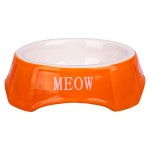 Купить КерамикАрт миска керамическая для кошек 140 мл оранжевая с рыбками КерамикАрт в Калиниграде с доставкой (фото 4)