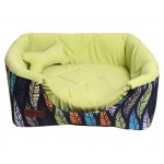 Домик-лежанка для кошек и собак Lion Кубик LM4030-038 Размер M (45х45х45 см)