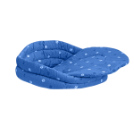 Купить Моськи-Авоськи Лежанка круглая стёганая с подушкой, 57х57х20 см, цвет синий Моськи-Авоськи в Калиниграде с доставкой (фото 2)