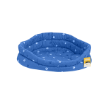 Купить Моськи-Авоськи Лежанка круглая стёганая с подушкой, 57х57х20 см, цвет синий Моськи-Авоськи в Калиниграде с доставкой (фото 1)