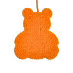 Купить Моськи-Авоськи Игрушка-дразнилка Медведь, на резинке 70 см, оранжевая Моськи-Авоськи в Калиниграде с доставкой (фото 1)