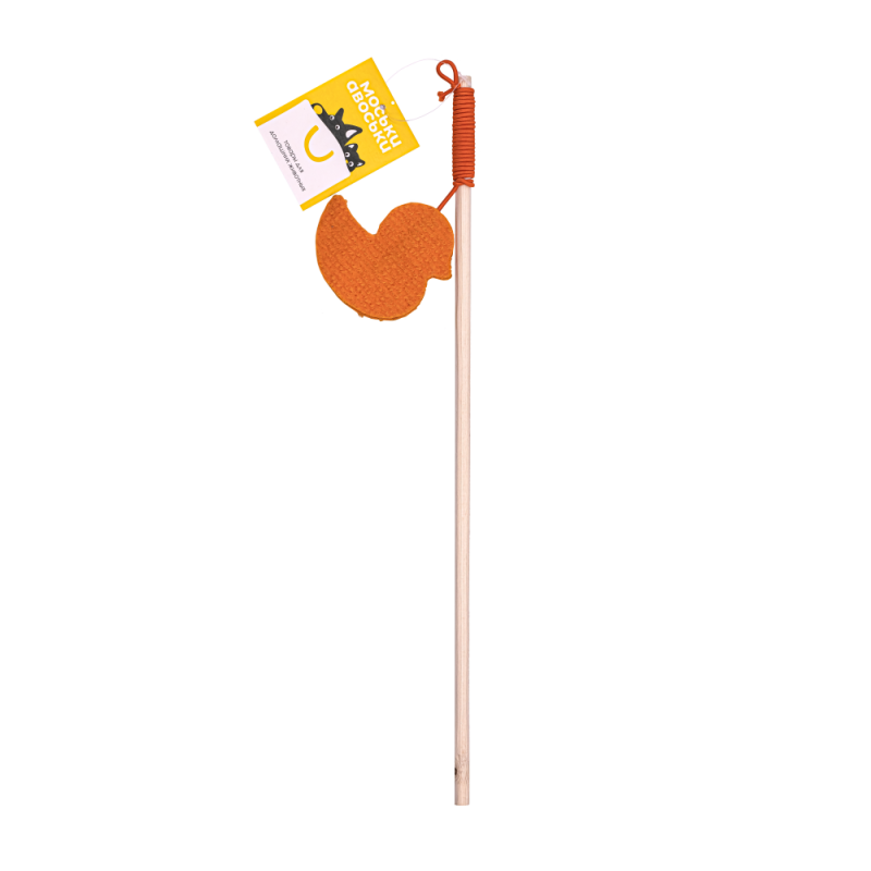 Купить Моськи-Авоськи Игрушка-дразнилка Утка, на резинке 70 см, оранжевая Моськи-Авоськи в Калиниграде с доставкой (фото)