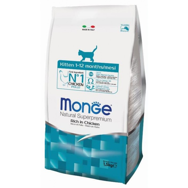 Monge Cat корм для котят 1,5кг