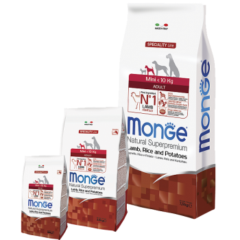 Mini Adult Lamb Корм с ягненком, рисом и картофелем для взрослых собак мелких пород 2,5