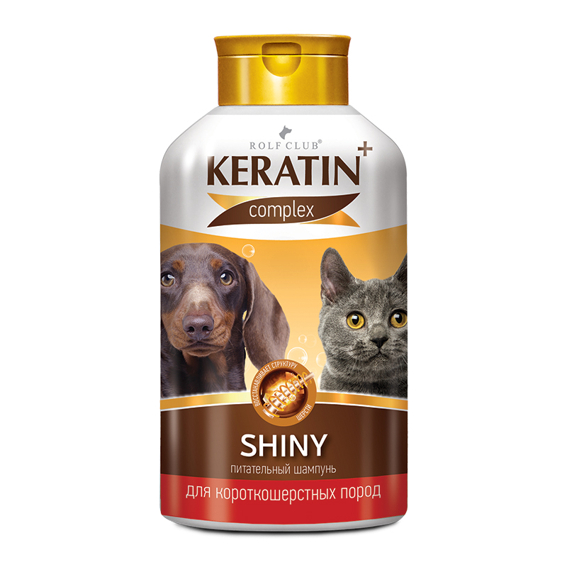 Купить Шампунь Keratin Complex Shiny для короткошерстных пород, 400 мл KeratinComplex в Калиниграде с доставкой (фото)