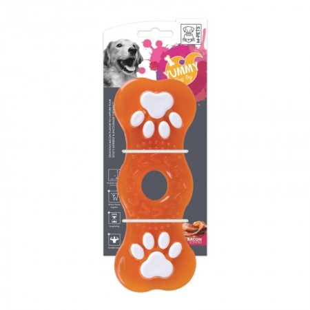 M-PETS Игрушка для собак Ямми, вкус бекона, нейлон 20,3х8,1х2,6 см