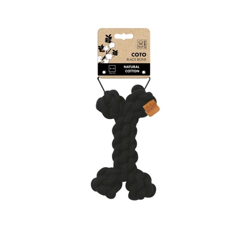 Купить M-PETS Игрушка для собак косточка 19 см, цвет черный M-Pets в Калиниграде с доставкой (фото)