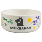 Купить Миска Mr.Kranch керамическая для собак 420 мл Цветы Прованса васильковая Mr.Kranch в Калиниграде с доставкой (фото)