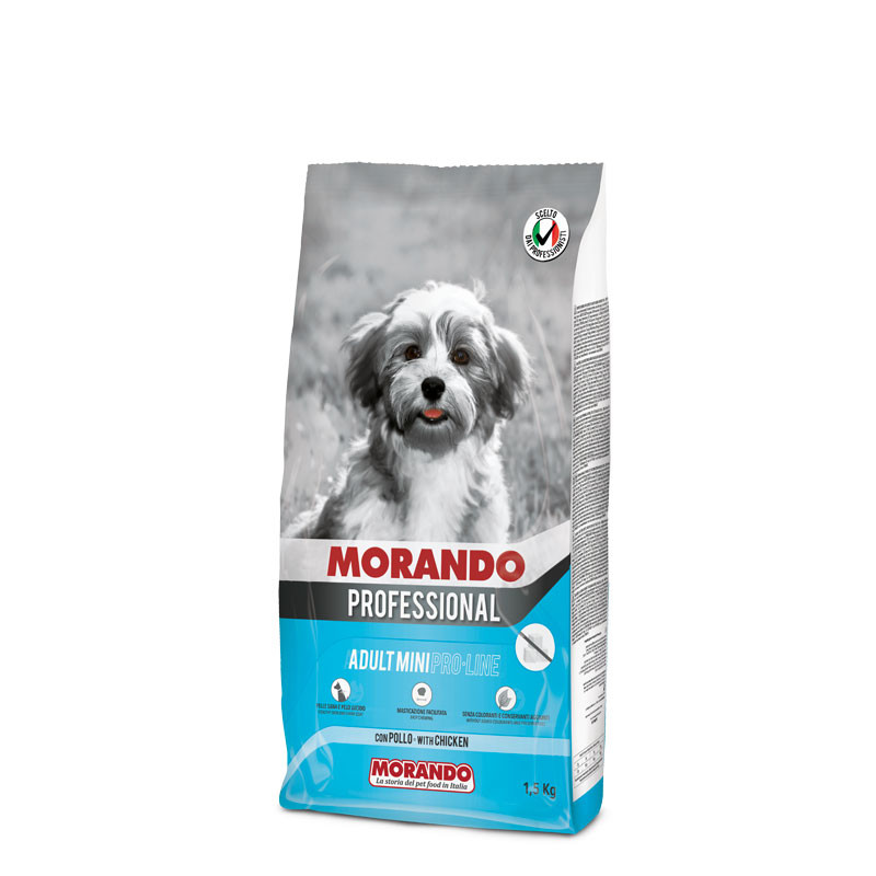 Купить Morando Professional Cane PRO LINE cухой корм для взрослых собак мелких пород с курицей - 1,5 кг Morando professional в Калиниграде с доставкой (фото)