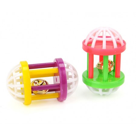 Игрушка для кошек Цилиндр-погремушка Чистый котик