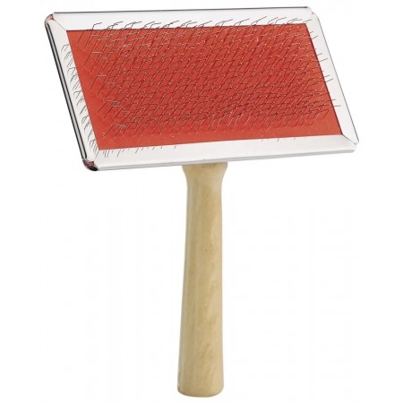 Чистый Котик Щетка для домашних животных, пластик/металл, 13х9х4,5 см