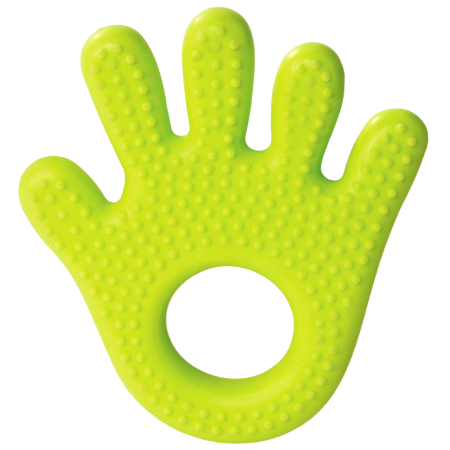 Игрушка для домашних животных Чистый котик, цвет желтый, 9,5см