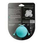 Купить Playology хрустящий жевательный тройной мяч SQUEAKY BOUNCE BALL с пищалкой и с ароматом арахиса, голубой Playology в Калиниграде с доставкой (фото 2)