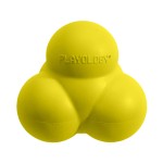 Купить Playology хрустящий жевательный тройной мяч SQUEAKY BOUNCE BALL с пищалкой и с ароматом курицы, желтый Playology в Калиниграде с доставкой (фото)