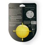 Купить Playology хрустящий жевательный мяч SQUEAKY CHEW BALL 8 см с пищалкой и с ароматом курицы, желтый Playology в Калиниграде с доставкой (фото 2)