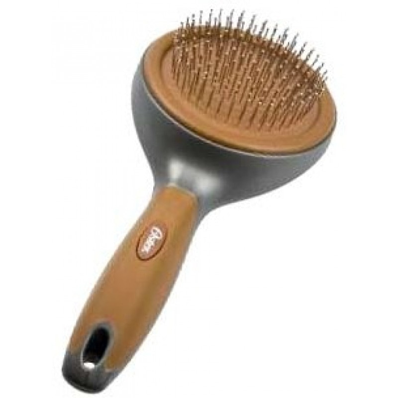 OSTER щетка маленькая с железными зубьями, диаметр 8,5 см