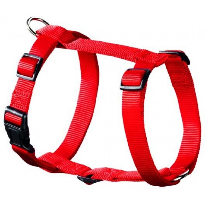Hunter Smart шлейка для собак Ecco Sport S (30-45/33-54 см) нейлон красная