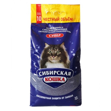 Комкующийся наполнитель «Супер» 10л