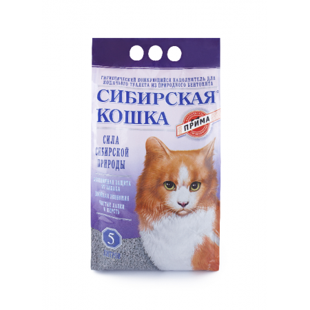 Комкующийся наполнитель «Прима» 5л