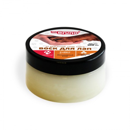 Воск для ухода за лапами собак Mr.Bruno, 100 мл