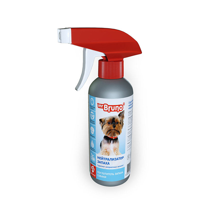 Купить Спрей зоогигиенический Mr.Bruno "Нейтрализатор запаха" для собак, 200 мл Mr.Bruno в Калиниграде с доставкой (фото)