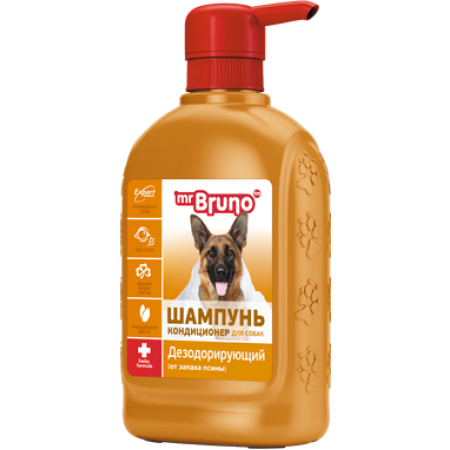 Шампунь-кондиционер Mr.Bruno "Дезодорирующий" для собак, 350 мл