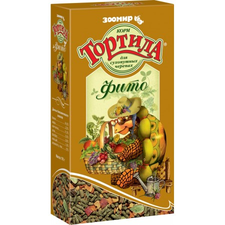 Тортила гранулы, корм для сухопутных черепах