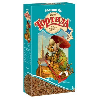 Тортила М Креветки, корм-лакомство для водяных черепах