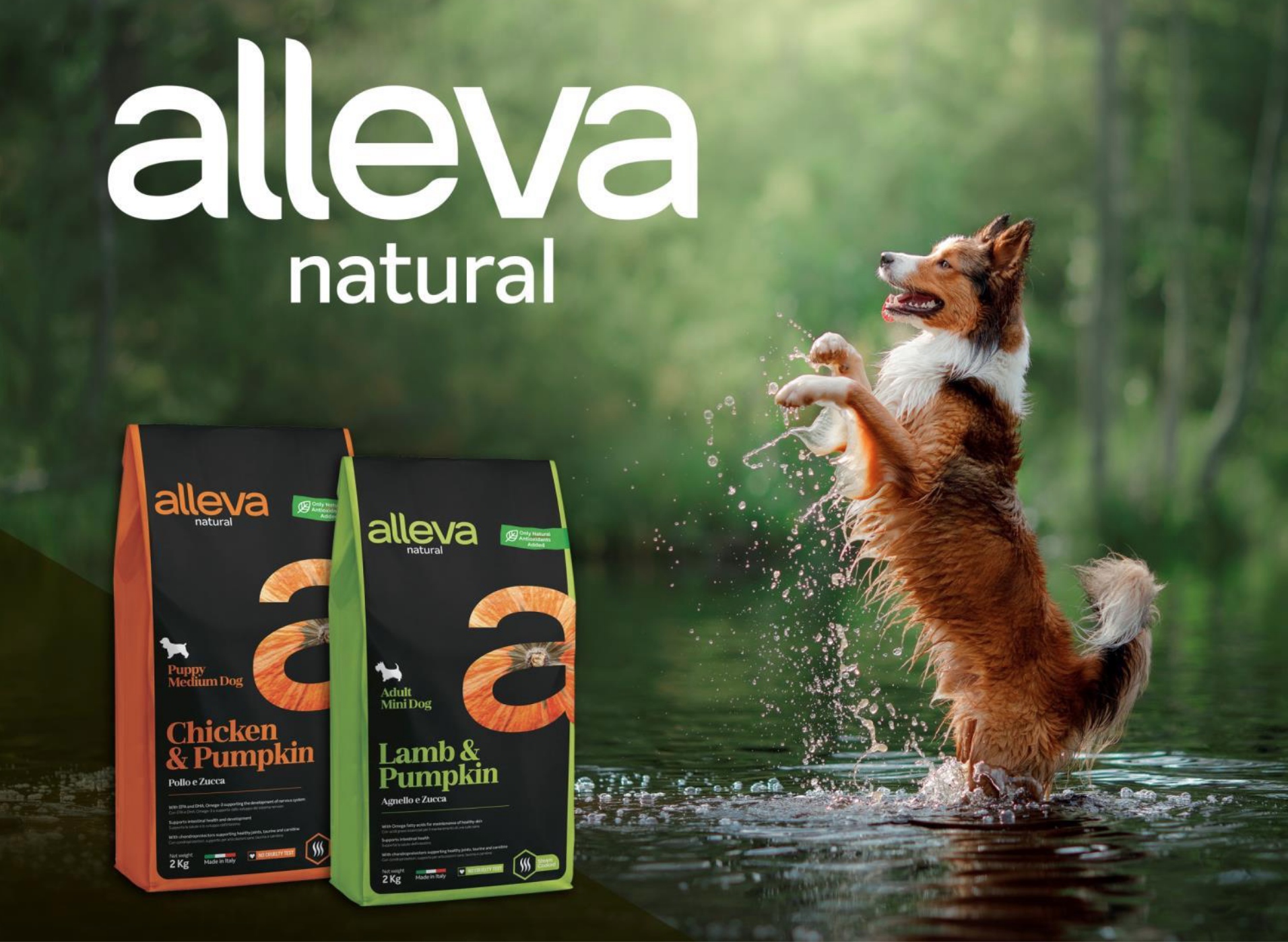 купить Сухой корм Alleva Natural для собак (Италия) с бесплатной доставкой в Калининграде