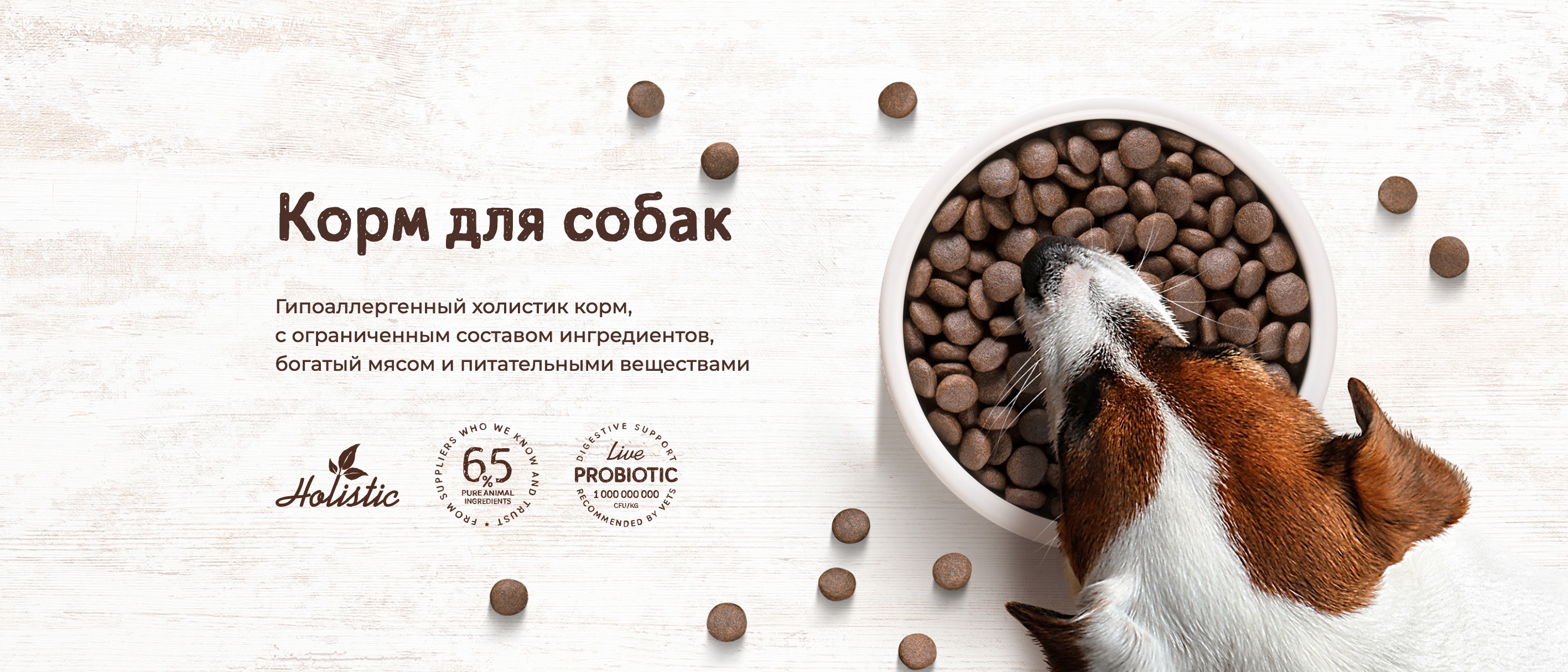 купить Сухие корма для собак One&Only Holistic с бесплатной доставкой в Калининграде