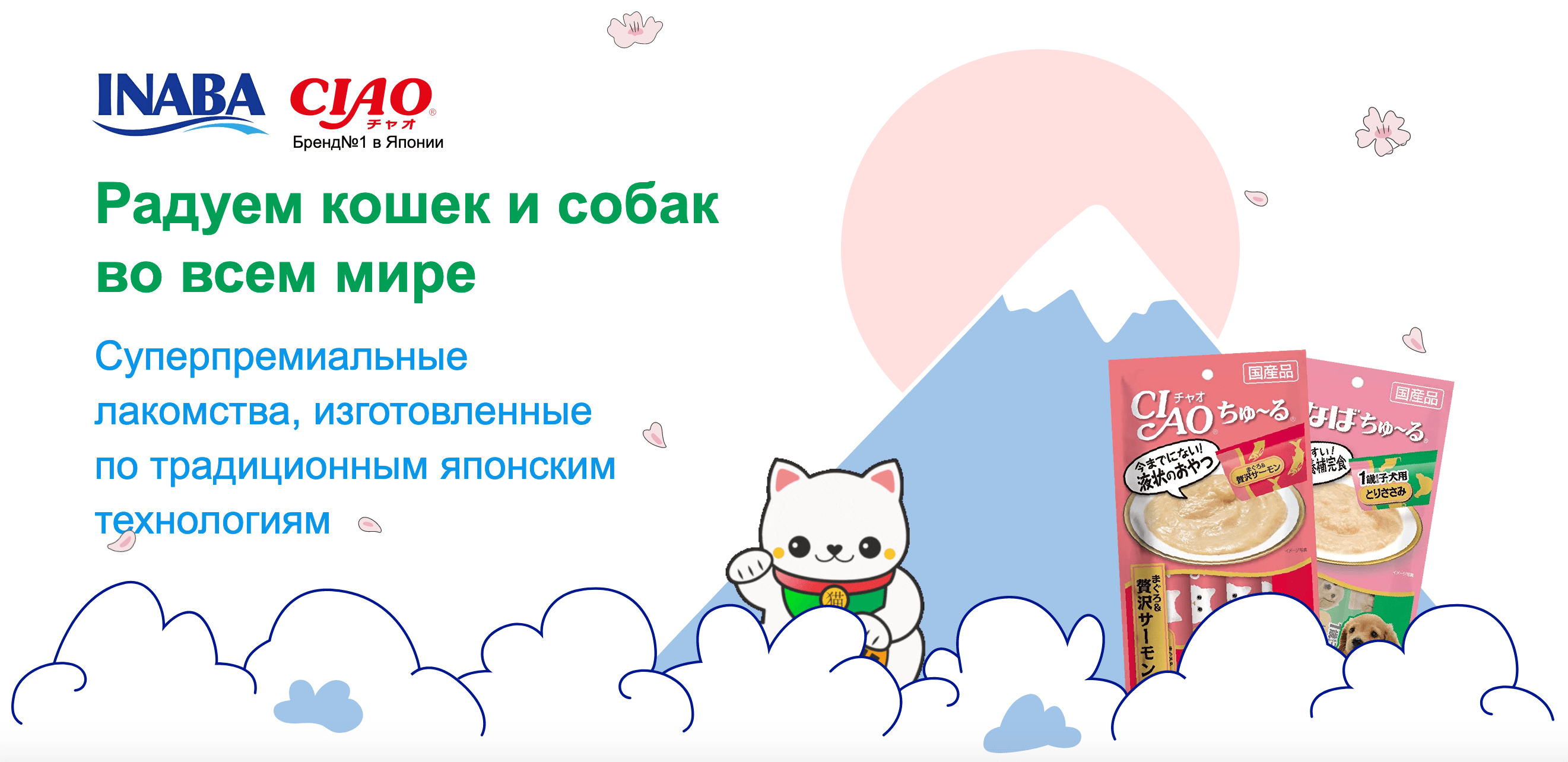 купить Лакомства для котов INABA CIAO с бесплатной доставкой в Калининграде