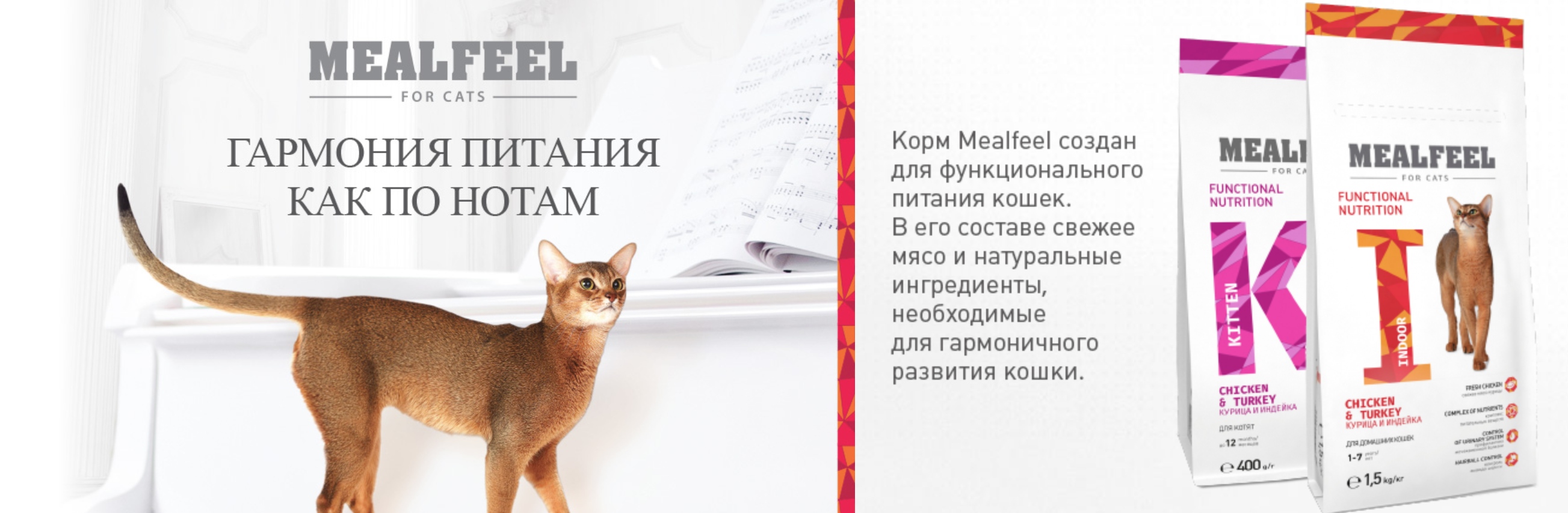 купить Корма для кошек MEALFEEL с бесплатной доставкой в Калининграде