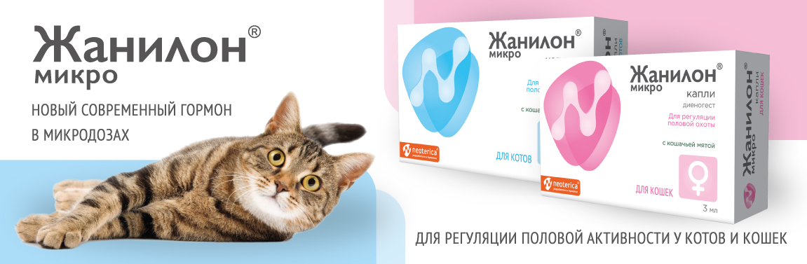 купить Жанилон Микро капли для кошек с бесплатной доставкой в Калининграде